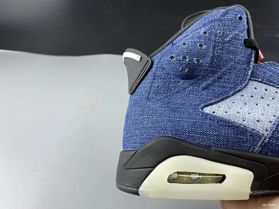 CT5350-401 Jordan  Denim” 6 Air “Washed 1014